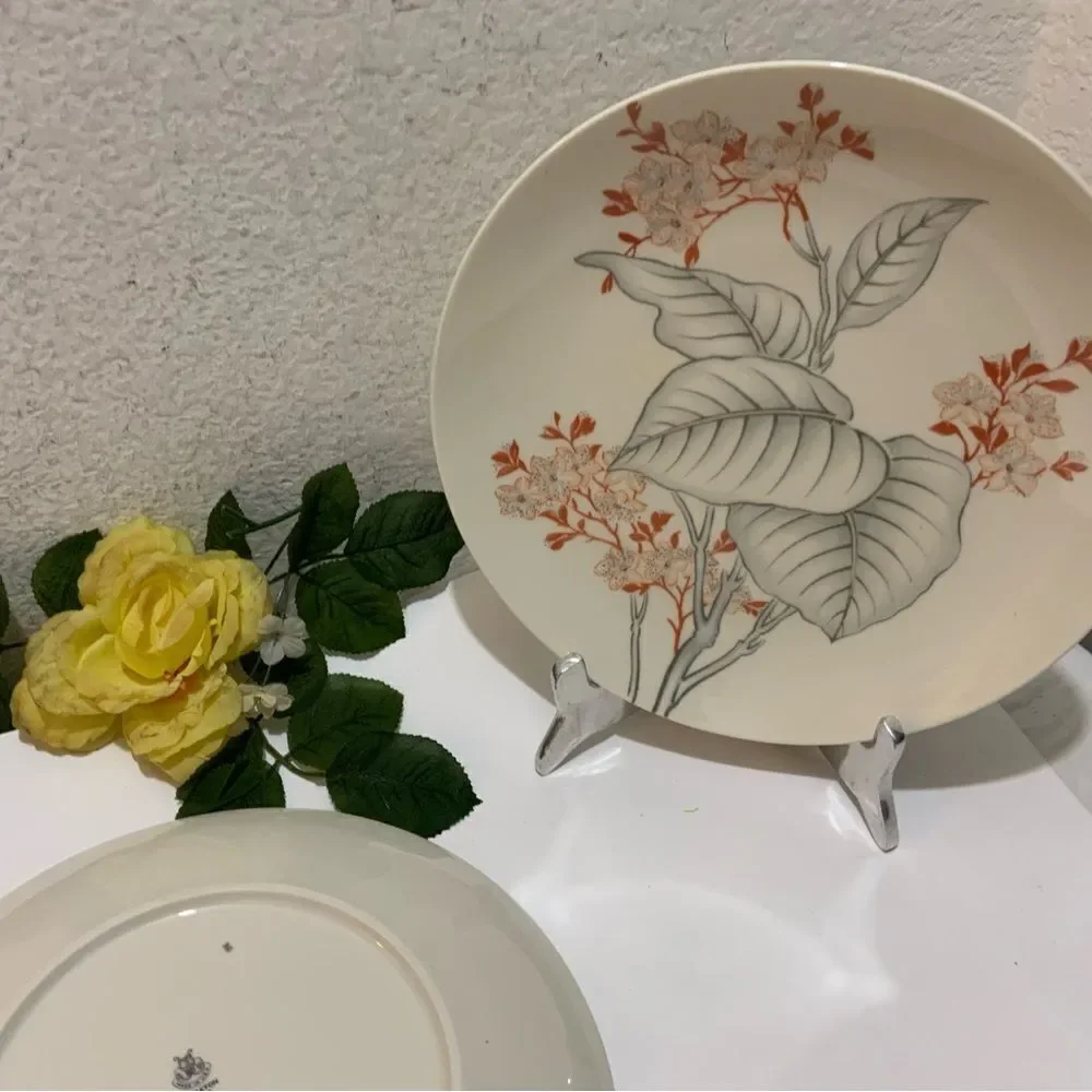 Vintage Castleton Mandalay Ching Chih Yee 10 5/8” Dinner Plates Set of 3 G6